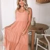 Style Box CLOTHING Sonya Dress - Rust