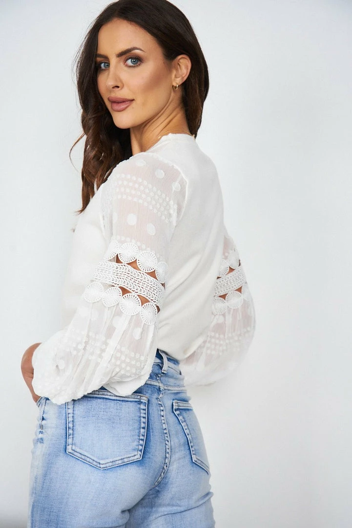 Style Box Tia Top - White 4 Style Box Tia Top - White