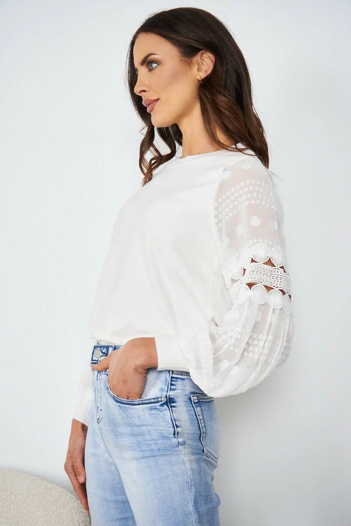 Style Box Tia Top - White 5 Style Box Tia Top - White