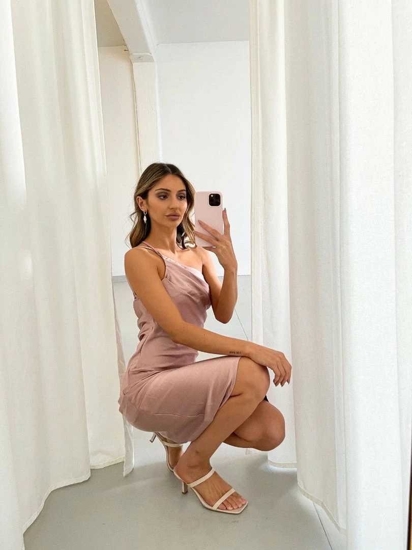 AG Fashions CLOTHING Tirzah Dress - Blush 7 AG Fashions CLOTHING Tirzah Dress - Blush