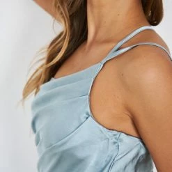 AG Fashions Tirzah Dress - Light Blue CLOTHING