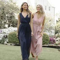 Esther Luxe CLOTHING Tulip Maxi Dress - Dark Blush 28 Esther Luxe CLOTHING Tulip Maxi Dress - Dark Blush