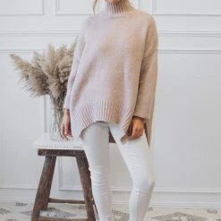 HQ Fashion Tay Jumper - Blush CLOTHING