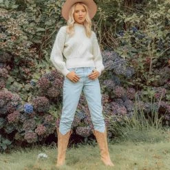 Paper Heart Rosafa Jumper - Sage CLOTHING