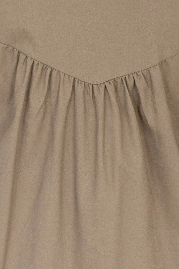 Pink Diamond Viviana Dress - Khaki 7 Pink Diamond Viviana Dress - Khaki